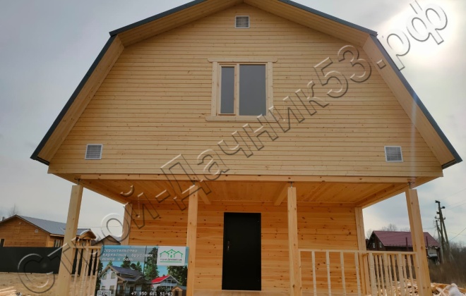 4 Брусовая баня  Б-34, 9х6м, 94,5 М², Рязанская область, Рязанский район, деревня Шелудино-1. (5)